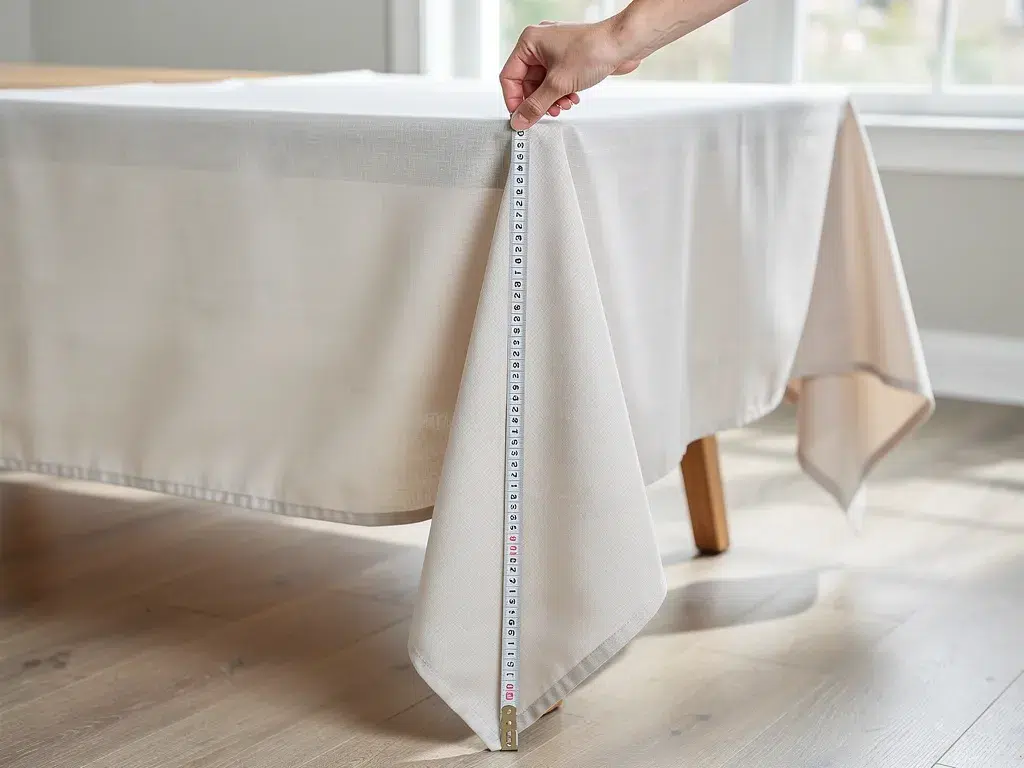 How to Calculate Tablecloth Drop Length